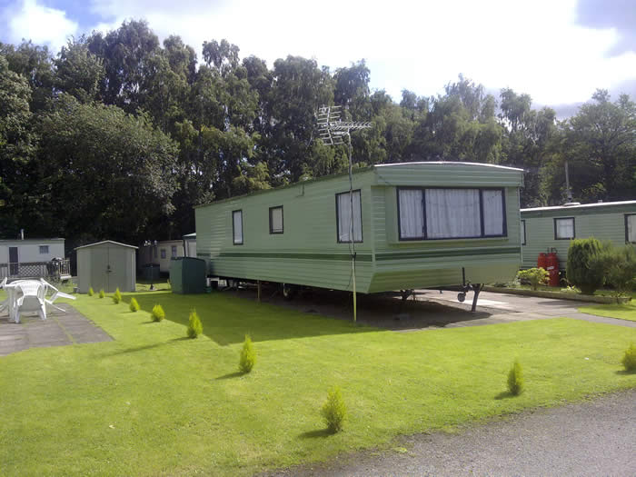 Static Caravan Sited