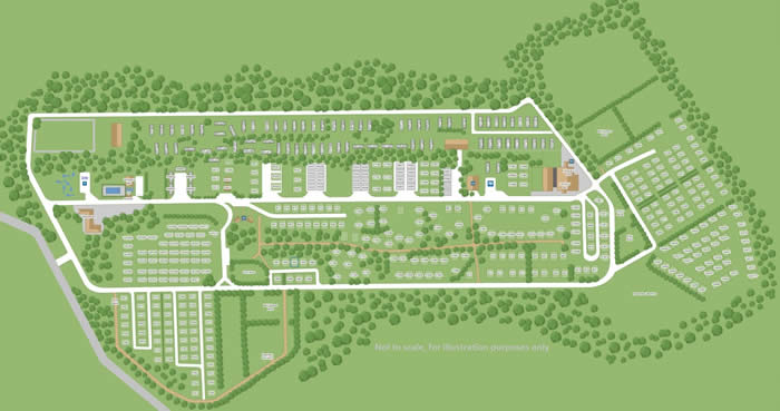 Caravan Park Map